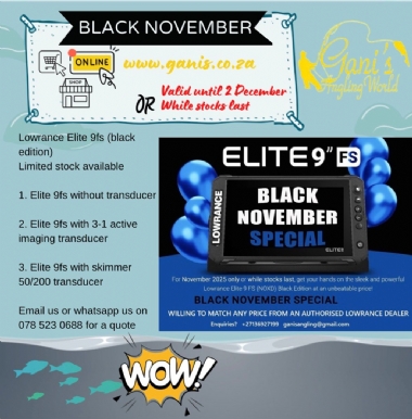 LOWRANCE ELITE 9 FS (BLACK EDITION)